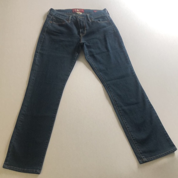 Lucky brand Sophia straight, size 6/28(ankle) in a beautiful deep blue - Picture 5 of 7